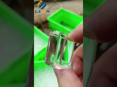 Mesin es tabung tampilan selesai