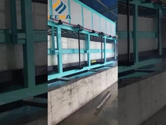 Mesin es blok 30T/24H dalam operasi