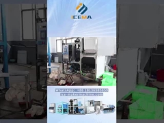 Tampilan mesin es kubus industri