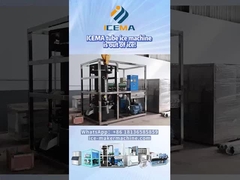 Mesin es tabung di tengah dispensing es