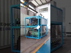 ICEMA mesin es blok pendingin langsung 1 ton