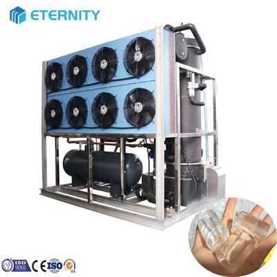 Mesin Pembuat Es Tabung Komersial 10Tons/24H Otomatis