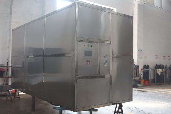 Mesin Es Batu Industri 5T/24H Stainless Steel 304