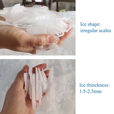 ICEMA Pabrik Pasokan Air Tawar Es Flake Mesin Membuat Flake Ice Maker untuk perikanan makanan laut segar