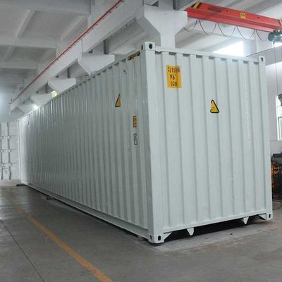 10t/24h Mesin Es Kontainer Industri Mesin Es Blok R404a R22