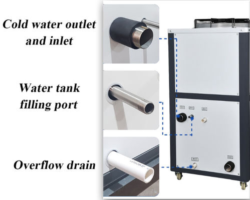 Chiller Air Dingin Komersial Suhu Rendah Pendingin Udara 3HP