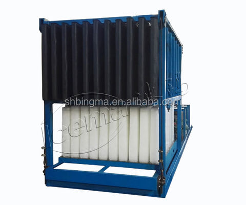 Harga yang pantas 5T mesin pembuat es komersial blok es on line
