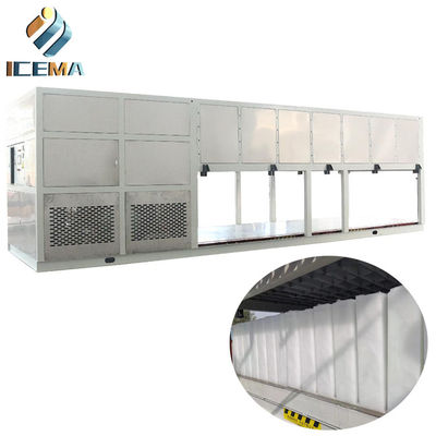 Harga yang pantas Mesin Pembuat Es Blok Industri 10T Air Tawar 10000kg 10T / 24H on line