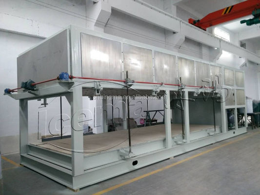 Mesin Es Blok Pendingin Langsung 15T Industri 118KW