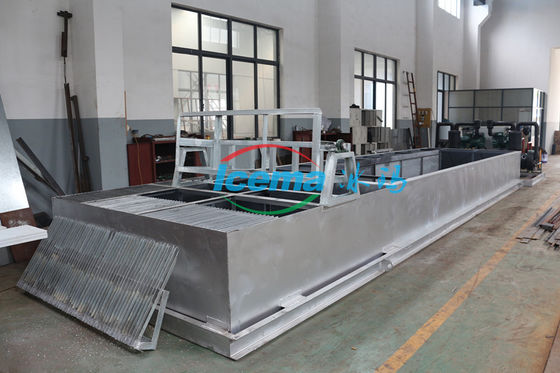 Brine Type Industrial 10 Ton Mesin Pembuat Es Balok 380V