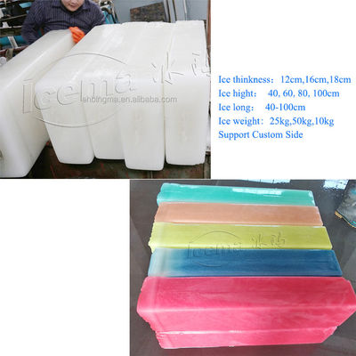 Brine Type Industrial 10 Ton Mesin Pembuat Es Balok 380V