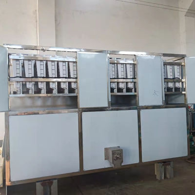 10T/24h Industri Mesin Es Batu Pabrik Restoran Toko 3P
