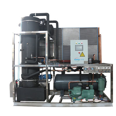 Harga yang pantas Efisiensi Tinggi Industri 21T 22T 23T 24T 25T Tube Ice Making Machine Ice Tube Maker Machine Harga Pabrik Expo Maret on line