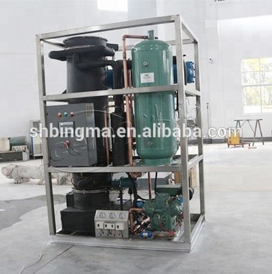Mesin tabung es / mesin pembuat tabung es industri jual panas yang digunakan di pabrik pembuatan es