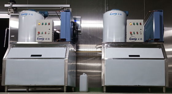 Mesin Es Serpihan Air Tawar 2T 380V/220V Dengan Penyimpanan Es