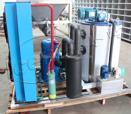 30 Ton Mesin Es Serpihan Air Tawar 220V Otomatis industri
