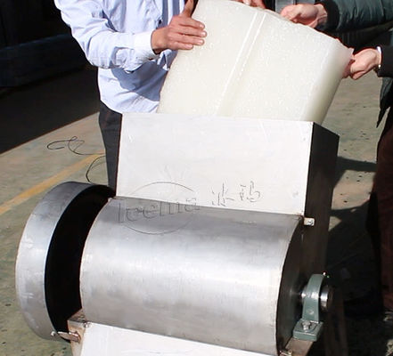 Mesin Pemecah Es Komersial Stainless Steel 200kg/Min