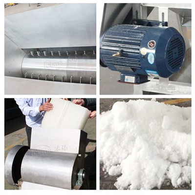 Mesin Penghancur Es 9T/H CE Stainless Steel Mesin Pencukur Es Komersial