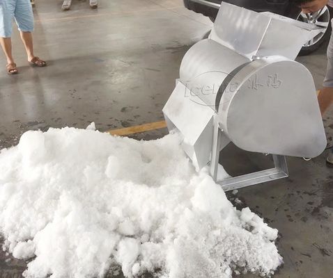 Mesin Penghancur Es Industri Luar Ruang Untuk Pendinginan Beton