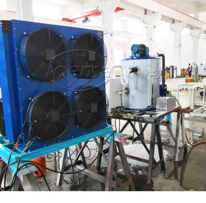 1 Ton Mesin Es Serpihan Air Laut Komersial 400kg 380V