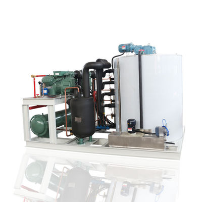 Harga yang pantas 10 Ton Mesin Es Serpihan Air Laut Komersial 32kw ​​380V on line