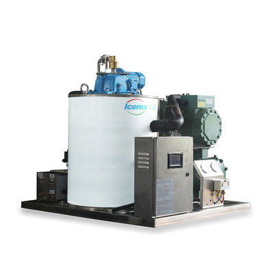 Harga yang pantas 10T/24H Air Laut Flake Ice Machine Ice Maker Industri Komersial Dipasang di Kapal on line