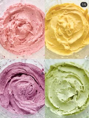 Mesin Pembuat Es Krim Goreng Komersial Double Pans