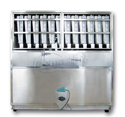 Harga yang pantas Pasokan Daya Mesin Ice Cube Industri 220V/50Hz Ice Cube Ukuran 22*22*22mm on line