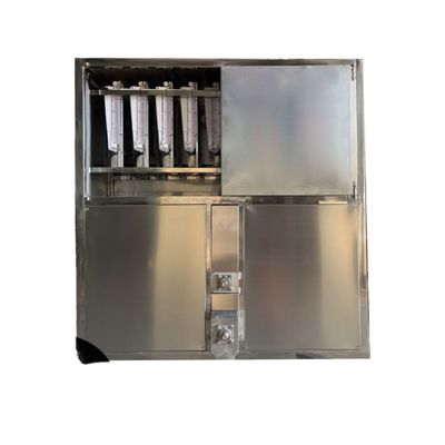 Harga yang pantas 22*22*22mm Ice Cube Ukuran Mesin Ice Cube Industri dengan Sistem Kontrol Mikrokomputer on line