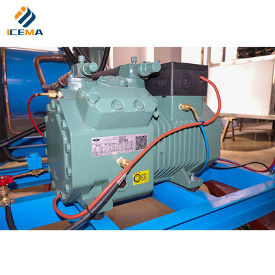 22mm Tube Cie Diameter Ice Tube Maker Mesin dengan 380v / 50hz / 3p Tegangan