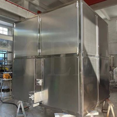 Restoran Supermarket 5T Sistem Kontrol Otomatis Mesin pembuat es industri
