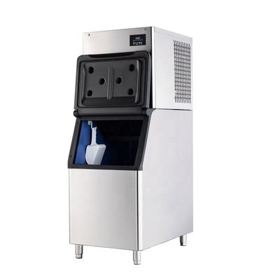 Harga yang pantas 220V 1P 50HZ Mesin Es Kubu Komersial ICEMA yang Disesuaikan untuk Restoran atau Toko on line
