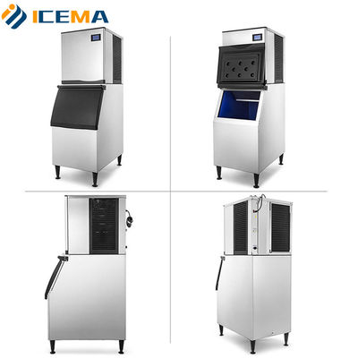 Jual panas 500kg/24 jam Mini Komersial Ice Maker Untuk Hotel Dan minuman dingin Toko