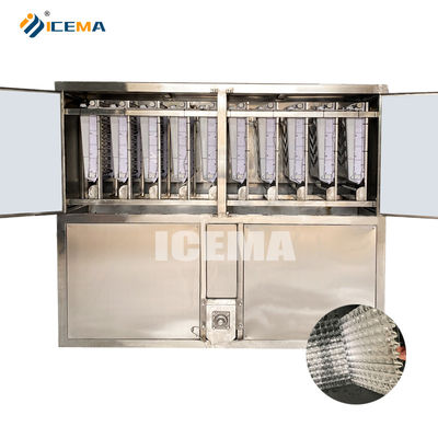 Harga yang pantas Industri 5 Ton 10 Ton Ice Cube Making Machine dengan 19X21X6 Ice Grid Number dari ICEMA on line