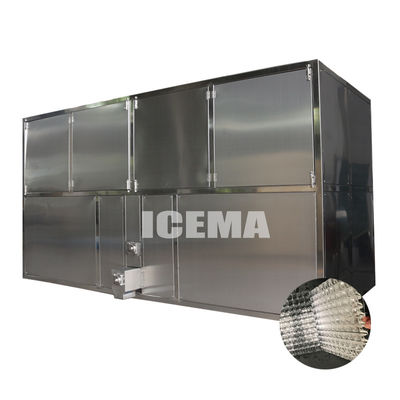 Harga yang pantas Rumah 5ton 10ton 5000kg Ice Cube Maker dengan Desain Industri dan Operasi Otomatis on line