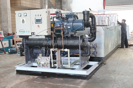 Mesin Pembuat Blok Es Profesional dengan Operasi Otomatis dan Output 5 Ton Sehari