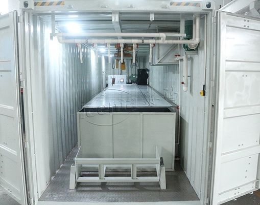 Harga yang pantas Toko Makanan Kontainer Industri Blok Pembuat Es Es Berat 25kg 50kg 100kg Konsumsi on line