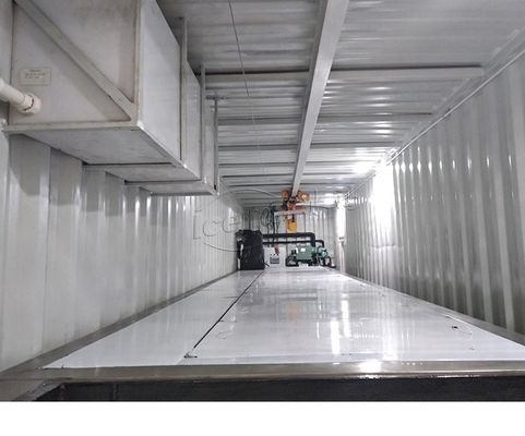 Toko Makanan Kontainer Industri Blok Pembuat Es Es Berat 25kg 50kg 100kg Konsumsi