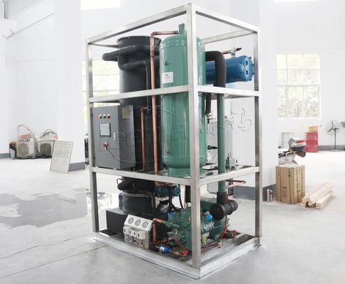 Maret Expo 5T 8T 10T Mesin pembuat es tabung dengan operasi otomatis dan penghematan energi