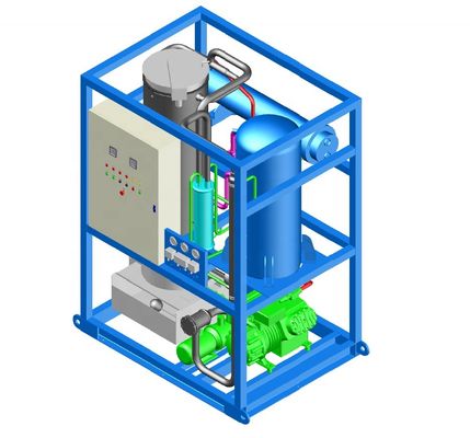 Maret Expo 5T 8T 10T Mesin pembuat es tabung dengan operasi otomatis dan penghematan energi