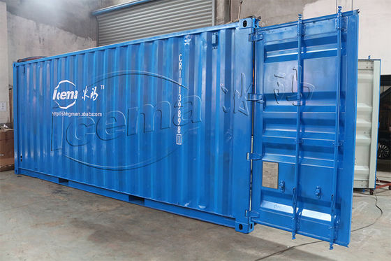 Emerson 3 Ton Direct Cooling ICEMA Containerized Block Ice Plant (Pembangkit Es Blok Kontainer)