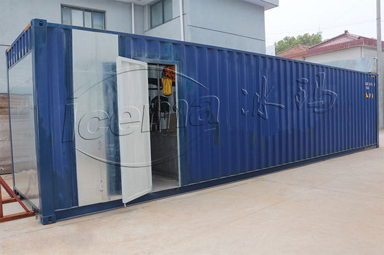 Emerson 3 Ton Direct Cooling ICEMA Containerized Block Ice Plant (Pembangkit Es Blok Kontainer)