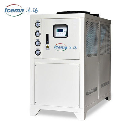 Mudah Dioperasikan 10HP Air Chiller Otomatis Dingin untuk Aplikasi Industri