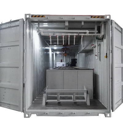 Harga yang pantas 2000 KG Air-dingin Container Blok Ice Machine untuk Produktivitas Tinggi dan Kompetitif on line