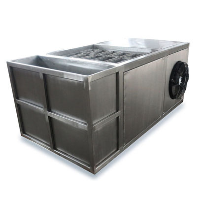 Harga yang pantas Mini Ice Plant 1 Ton Compact Ice Block Machine dengan komponen Schneider Electric on line