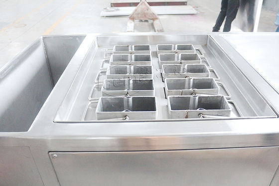 Mini Ice Plant 1 Ton Compact Ice Block Machine dengan komponen Schneider Electric