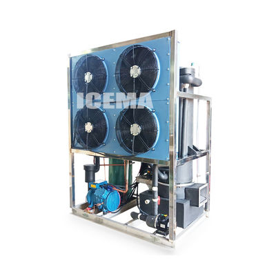 Harga yang pantas 8.66KW Tube Ice Maker untuk Bar di Pabrik Kimia Nyaman dan awet on line
