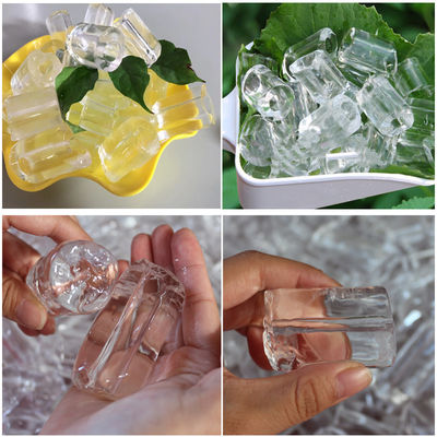 8.66KW Tube Ice Maker untuk Bar di Pabrik Kimia Nyaman dan awet