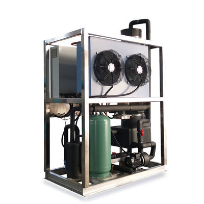 Sertifikat CE 1TON 2TON 5TON 10TON Tube Ice Maker untuk kebutuhan mesin es khusus