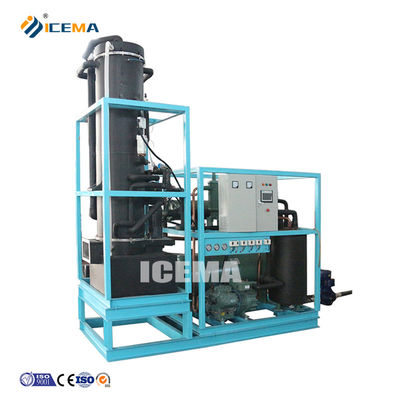 Bitzer Compressor 15 Ton Mesin tabung es untuk produksi es di lingkungan industri